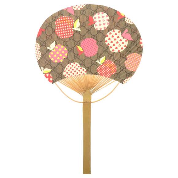 Gucci Apple Heart GG Fan Beige 0772 GUCCI